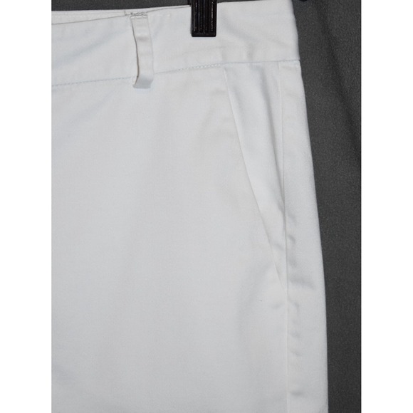 Ralph Lauren Shorts Womens 12 White LRL Bermuda Pockets Chino Casual Classic 12 - Picture 6 of 15